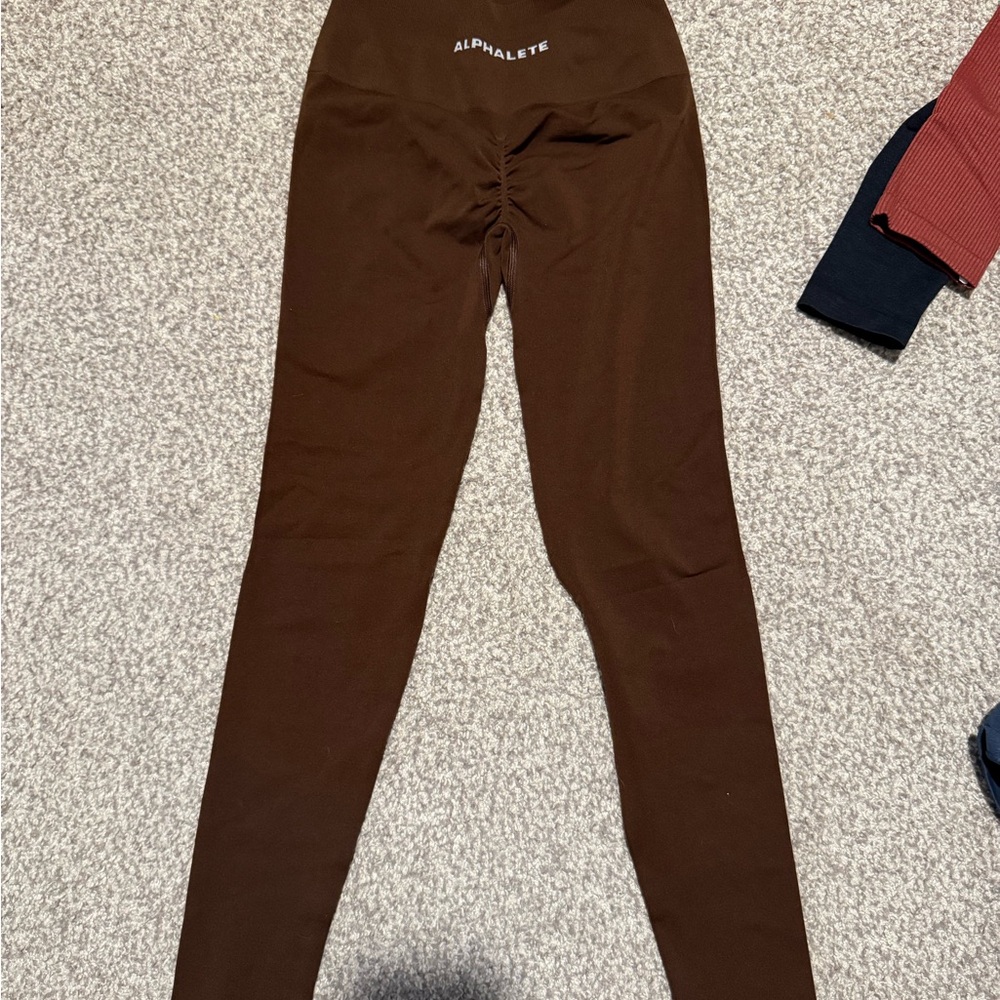 Alphalete Kids Chocolate Leggings